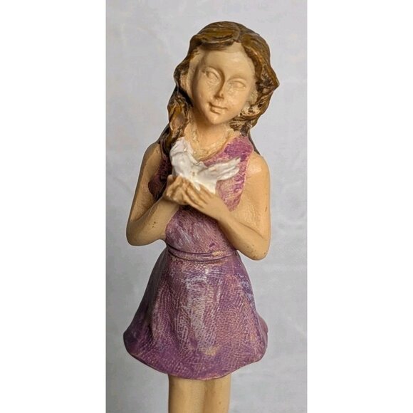 5 Miniature Fairy Garden Figurines Fox Lamb Fairies Animals Cottagecore Set READ - Picture 8 of 16